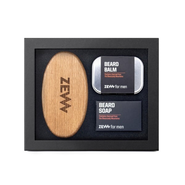 Set cadou ingrijire barba ZEW for men Well Looking Beard