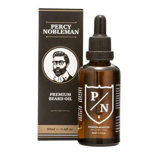 Ulei de barba Percy Nobleman Premium Oil 50ml