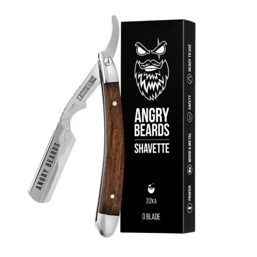 Angry Beards Shaving Razor Shavette Zizka