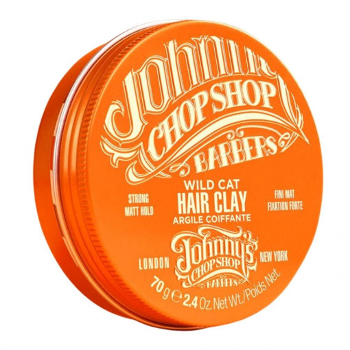 Ceară de păr Johnny's Chop Shop Wild Cat Hair Clay 70g