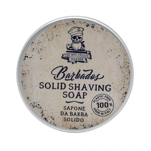 Sapun pentru barbierit The Inglorious Mariner Solid Shaving Soap - Barbados 70g