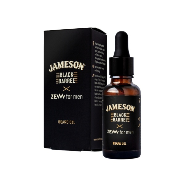 Ulei de barba Zew for men Jameson Beard Oil Black Barrel 30ml