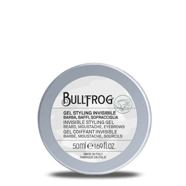 Bullfrog Invisible Styling Gel for Beard, Moustache and Eyebrows 50ml