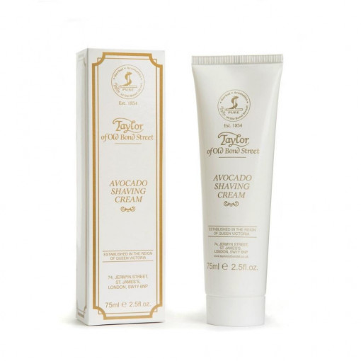 Crema de ras Taylor of Old Bond Street Avocado Shaving Cream Tube 75ml
