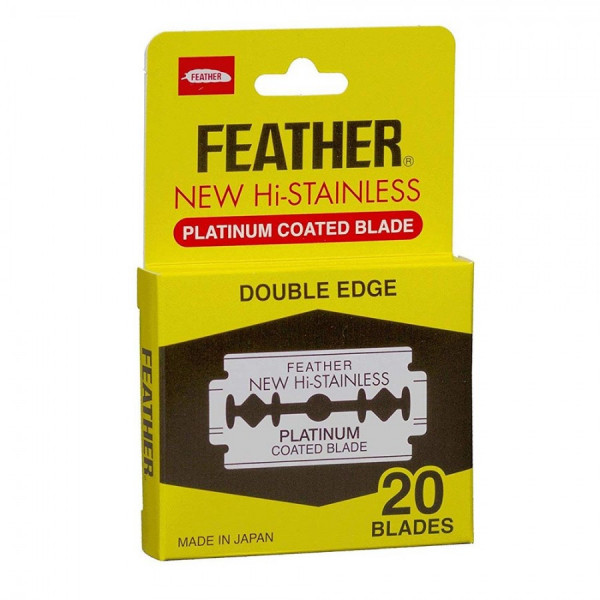 Feather Double Edge Razor Blades (20 Pack)