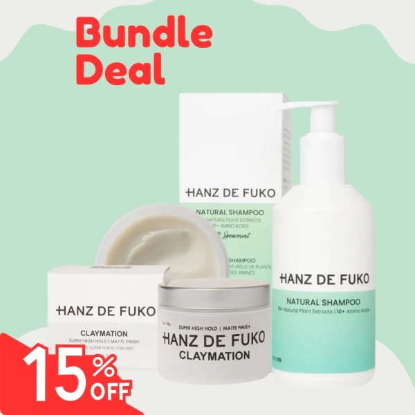 Hanz de Fuko Claymation & Shampoo promóciós csomag