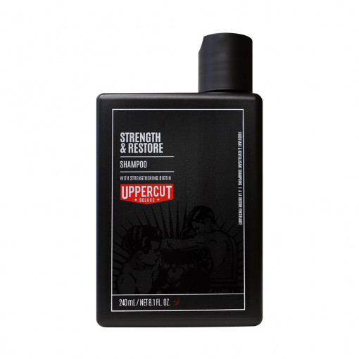 Sampon pentru par Uppercut Shampoo Strength & Restore 240ml