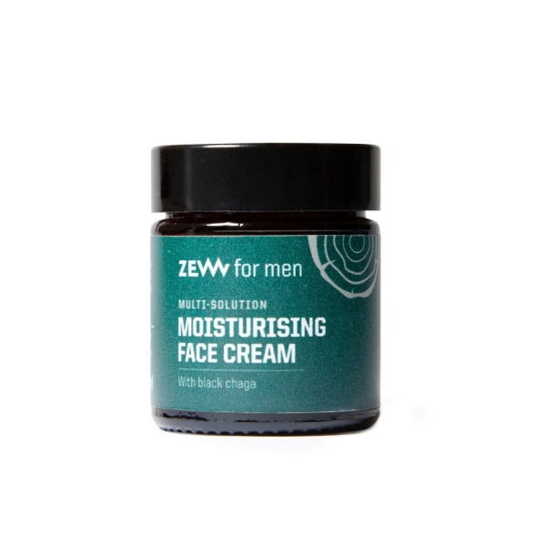 ZEW for Men Face Moisturizer with black chaga and ceramides 30ml