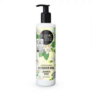 Gel de duș Organic Shop Refreshing Jasmine & Honey 280ml