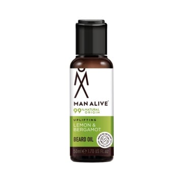 Ulei de barba Man Alive Lemon & Bergamot 50ml