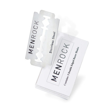 Men Rock  Double Edged Razor Blades 5 pack - Img 2