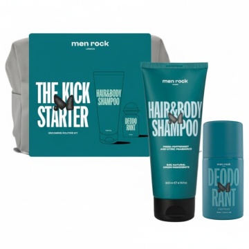 Set ingrijire corp Men Rock The Kick Starter Grooming Routine Kit 