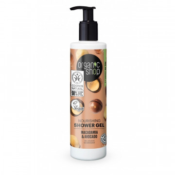 Organic Shop kenyai makadámdiós sport tusfürdő 280ml