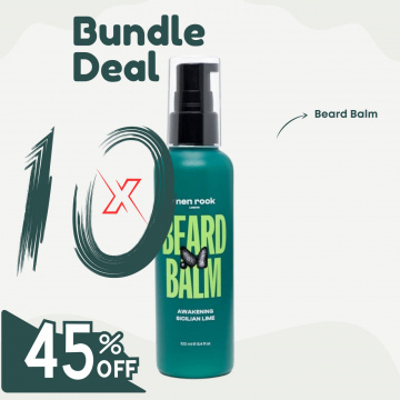 Pachet promo 10 x balsam de barba Men Rock Awakening 100ml