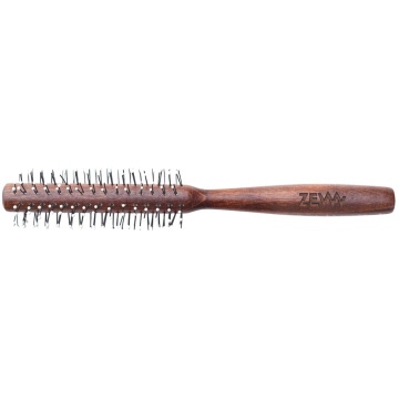 Perie din lemn quiff roller ZEW for men