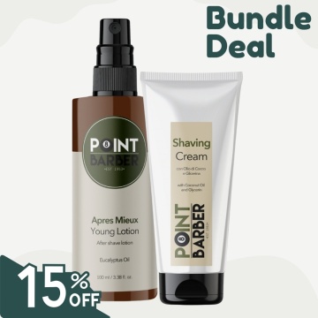 Point Barber Soothing and Non-Irritating Shaving Set