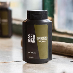 Sampon pentru par, barba si corp Seb Man The MULTITASKER 3 in 1 1000ml