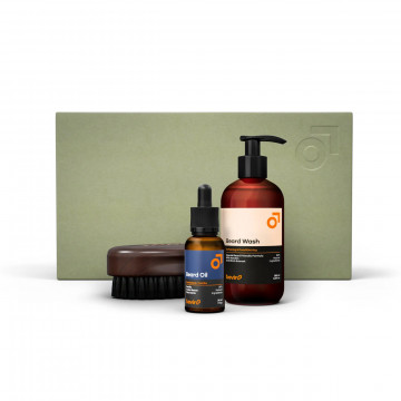 Set cadou îngrijire barbă Beviro Honkatonk Vanilla - Img 1
