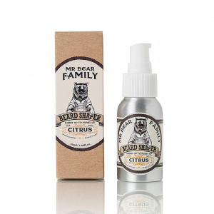 Balsam cremă de barbă Mr Bear Family Beard Shaper Citrus 30ml