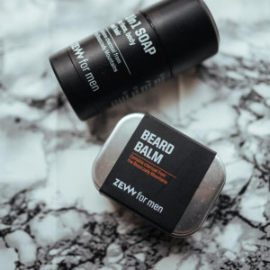 Balsam de barba cu carbune ZEW for men 80ml