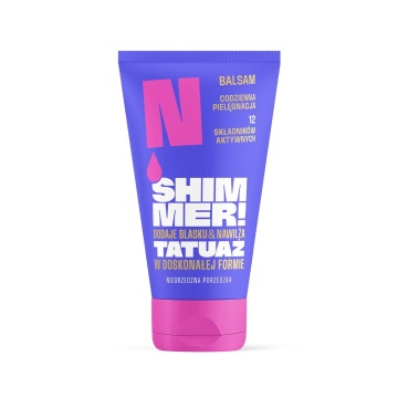 Balsam pentru tatuaje Shimmer Illuminating Body and Tattoo Balm Naughty Currant 150ml