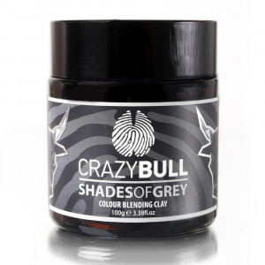 Ceara de par colorata Crazy Bull Shades of Grey Clay