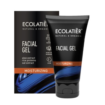 Gel hidratant pentru fata cu 96% ingrediente naturale Ecolatier Power Moisturizing Facial Gel 50ml