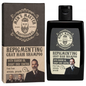 Men's Master Professional Repigmenting Gray Hair Shampoo 120ml