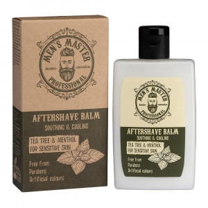 Set cadou barbierit Men's Master Professional cu crema de fata, spuma de ras, balsam after shave