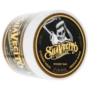 Pomada Suavecito Firme Hold Pomade Whiskey Bar 113g