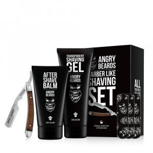 Set cadou barbierit Angry Beards Shavetta Zizka Shaving Set