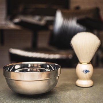 Bol de ras din otel inoxidabil The Bluebeards Revenge Stainless Steel Shaving Bowl