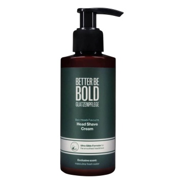 Better Be Bold Head Shave Cream borotválkozókrém a fejbőrre, ultra-glide hatással 150 ml