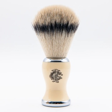 Pamatuf de ras din par sintetic Captain Fawcett Faux Badger Shaving Brush