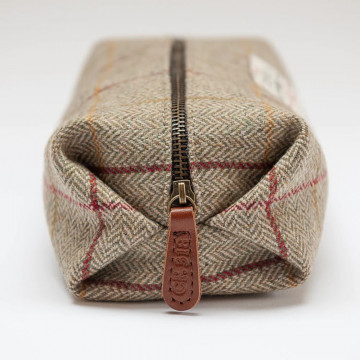 Geanta pentru cosmetice Captain Fawcett Tweed Wash Bag