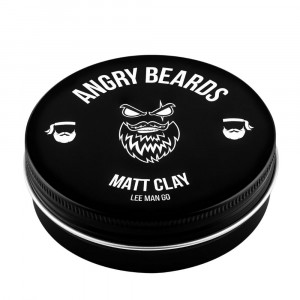 Ceară de păr Angry Beards Lee Man Go Matt Clay 120g