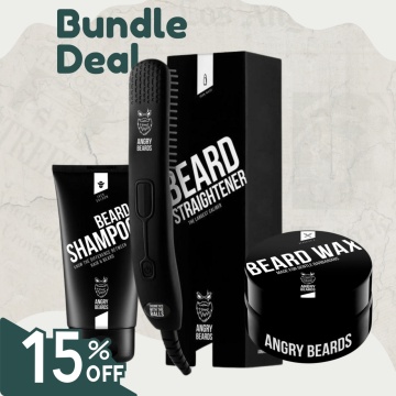 Combo ingrijire barba Angry Beards