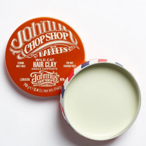 Ceară de păr Johnny's Chop Shop Wild Cat Hair Clay 70g