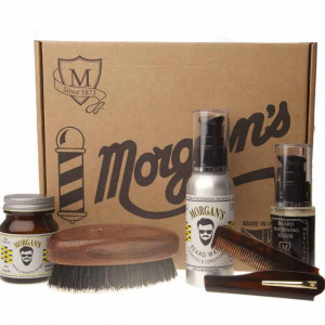 Set cadou ingrijire barba Morgan's Gentleman’s Beard Grooming Gift Set