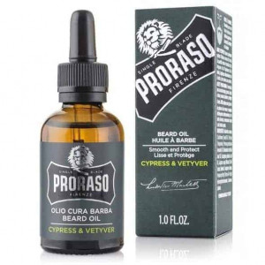 Proraso Ciprus és Vetiver szakállolaj 30ml