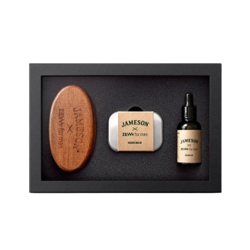 Set cadou ingrijire barba ZEW for men x Jameson
