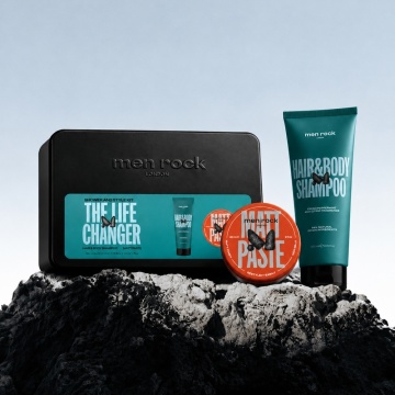 Set cadou Men Rock The Life Changer Shower and Style Kit - Gift tin - Img 4