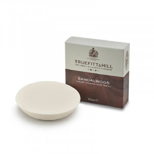 Truefitt & Hill Sandalwood Luxury Shaving Soap Refill for Wooden Bowl 99g
