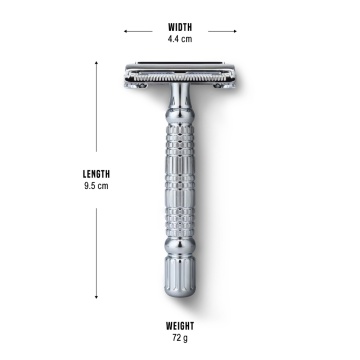 Aparat de ras closed comb My-Blades Butterfly Safety Razor - Img 4