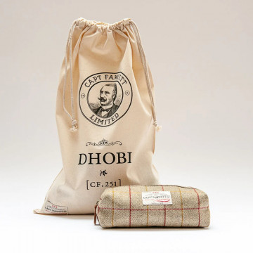 Geanta pentru cosmetice Captain Fawcett Tweed Wash Bag