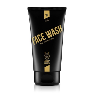 Gel curatare fata Angry Beards Jack Saloon Facial Cleansing Gel 150ml