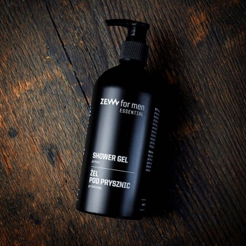 Gel de dus natural cu proteine Zew for men 400ml