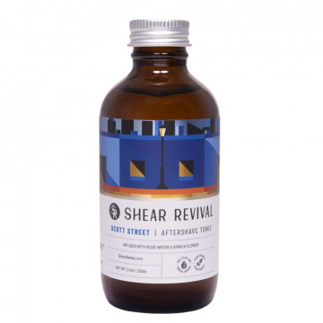 Lotiune after shave Shear Revival Scott Street Aftershave Tonic Bay Rum & Lime 100ml