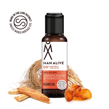 Ulei de barba Man Alive Sandalwood & Tobacco 50ml