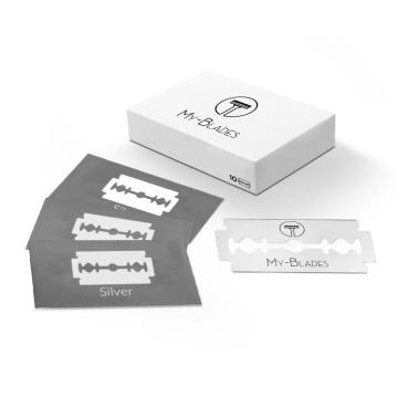 Lame de ras My Blades Silver Double Edge Razor Blades 10 buc